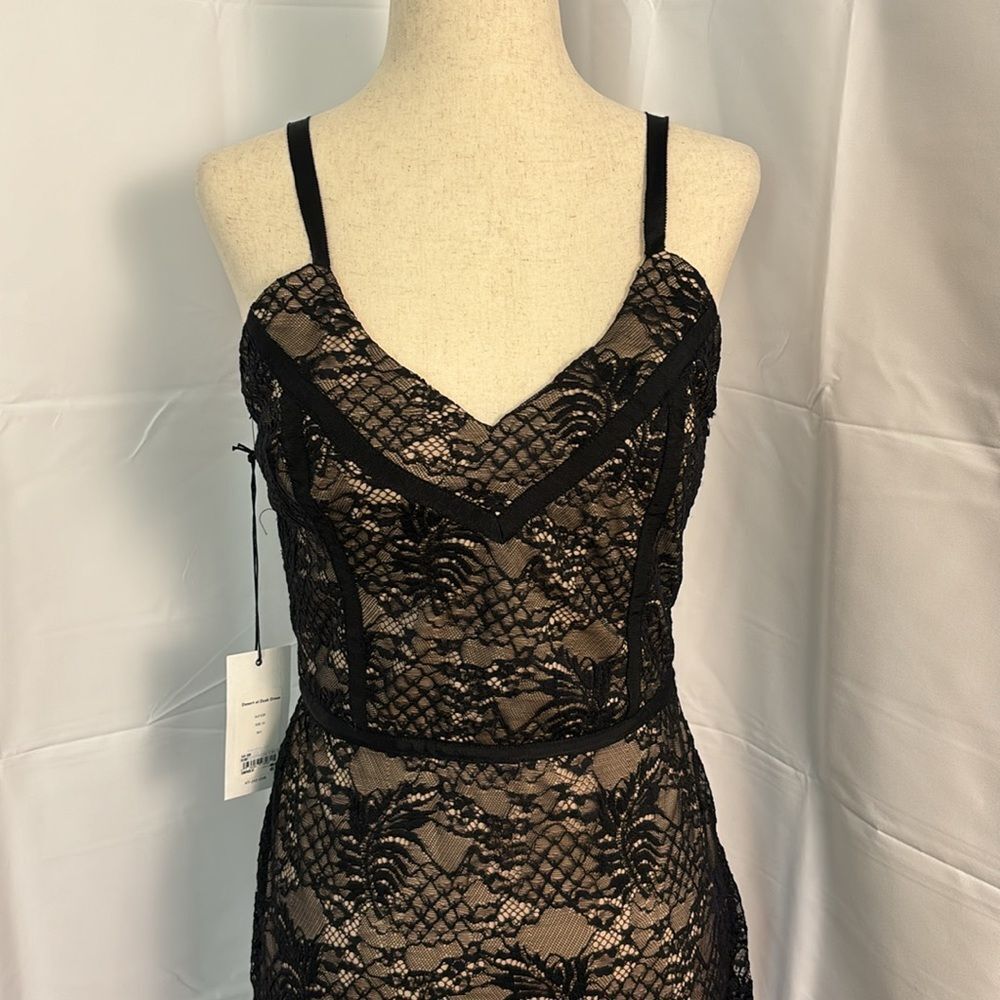 Ali & Jay Desert at Dusk Black Lace Mini Dress Size M - Picture 5 of 10
